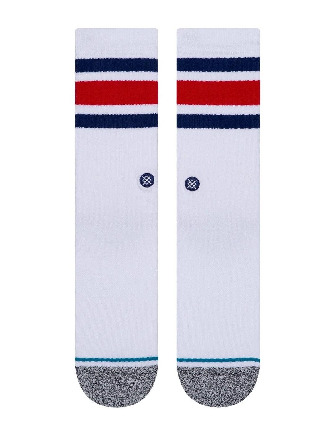 Chaussettes Stance Boyd ST Blanc.