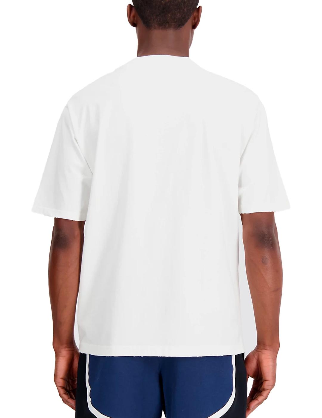 T-Shirt New Balance Cerceaux Graphic Blanc