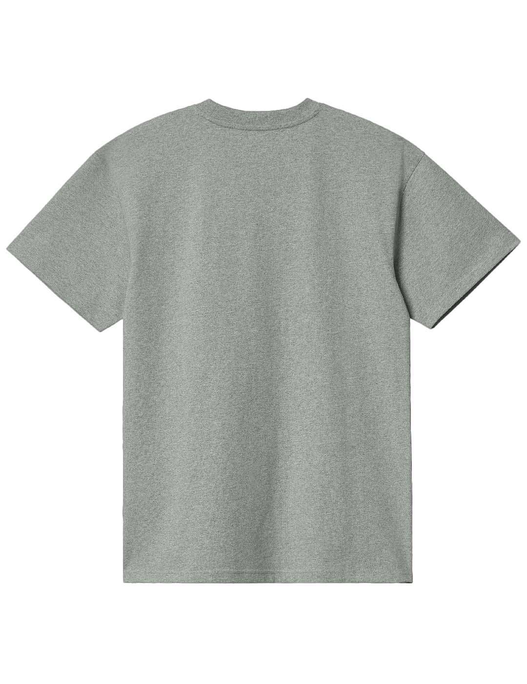 T-Shirt Carhartt American Script Gris
