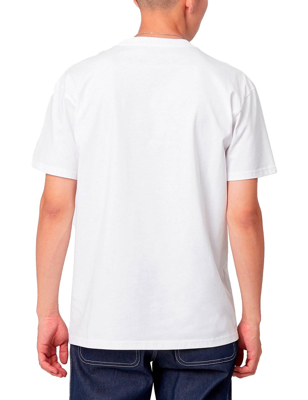 T-Shirt Carhartt Wip Chase Blanc