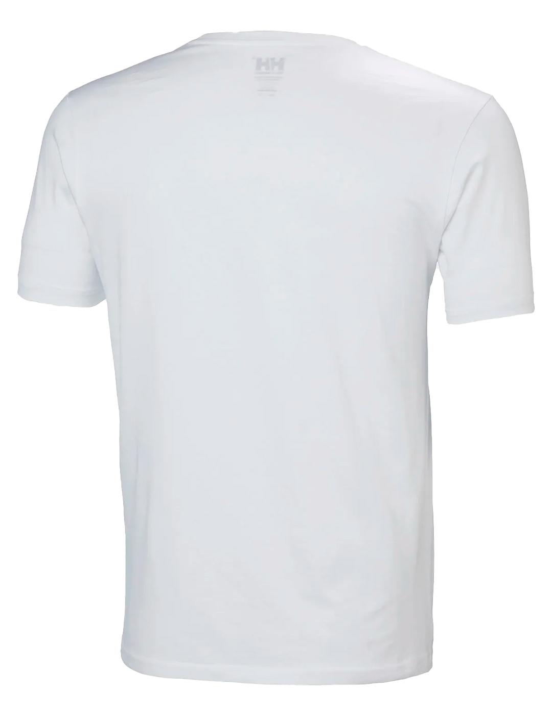 T-Shirt Logo Helly Hansen Blanc