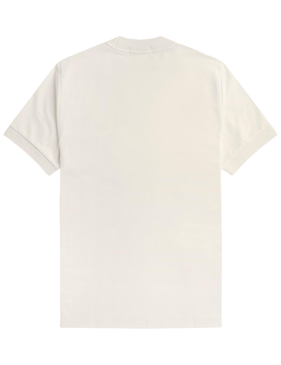 T-Shirt Fred Perry tricot bouclé avec poche