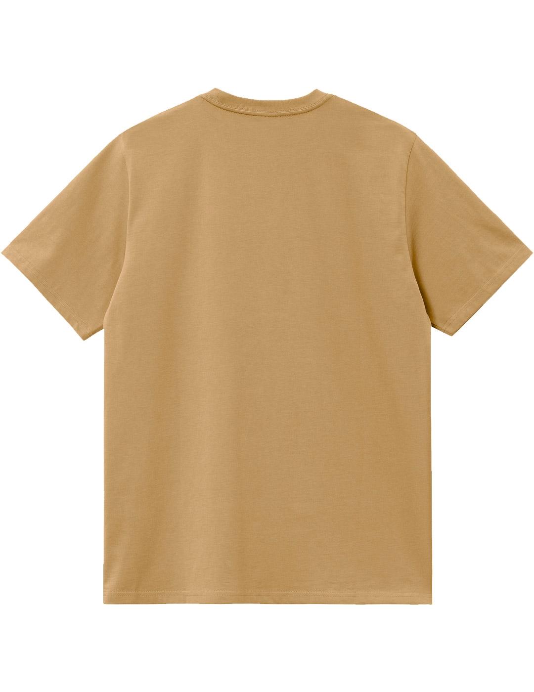 T-Shirt Carhartt Wip Pocket Brun