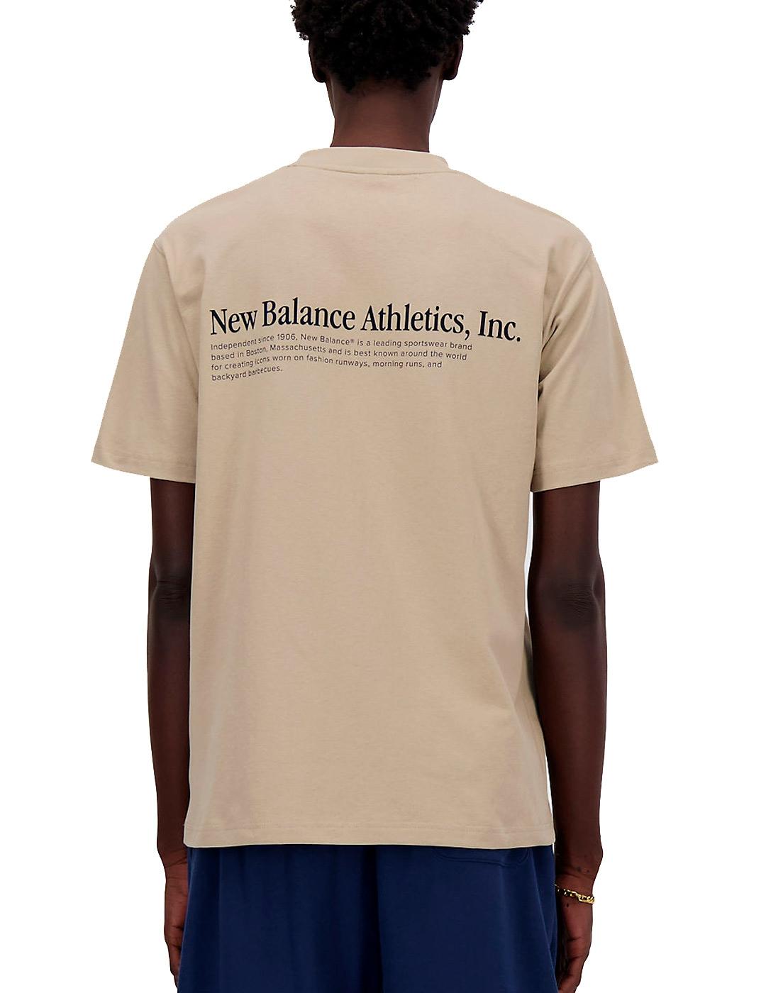 T-shirt New Balance Athletics Flocked