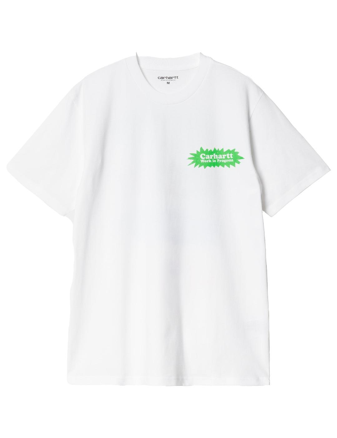 T-shirt Carhartt Wip Bam Blanc.