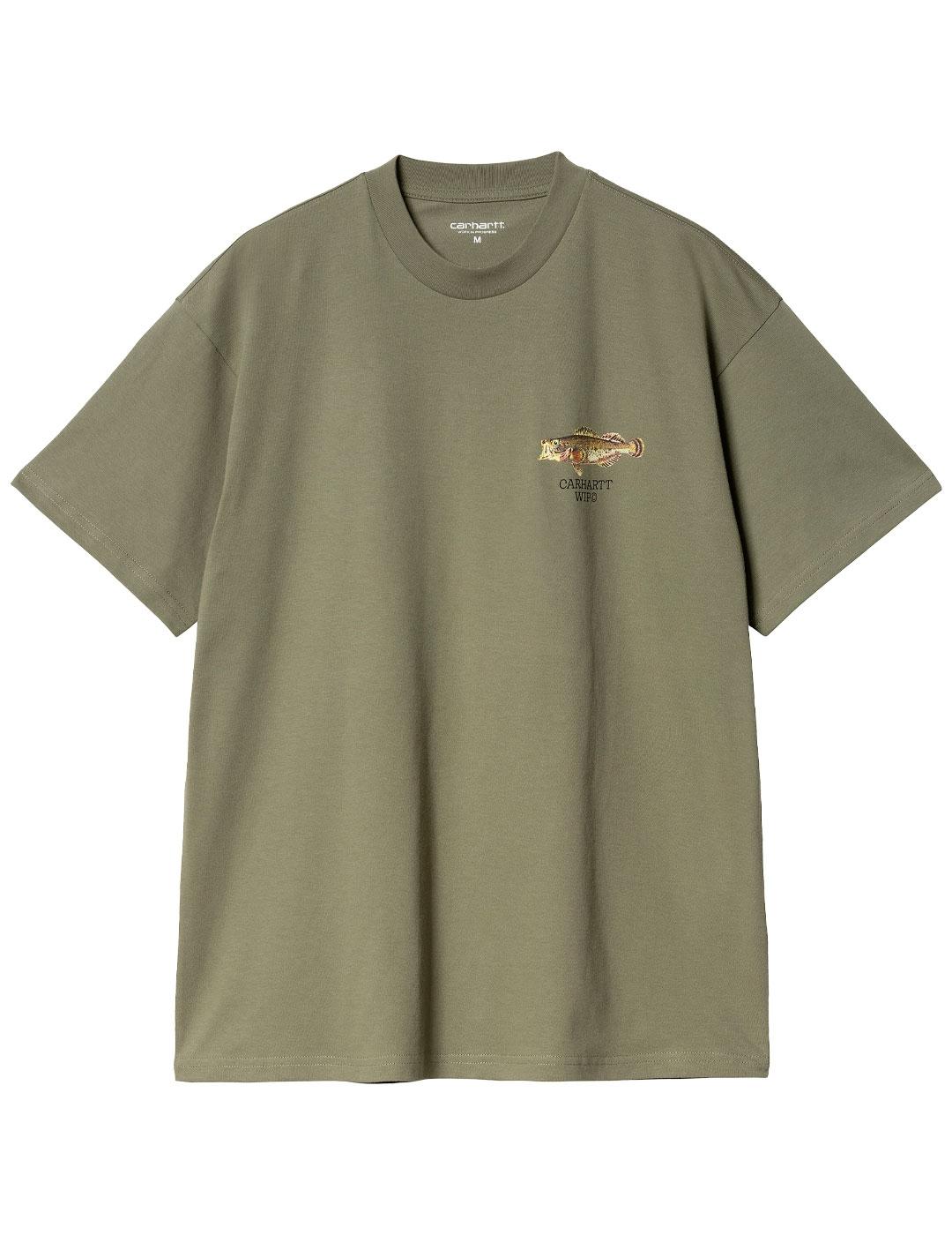 T-shirt Carhartt Wip Fish Verde