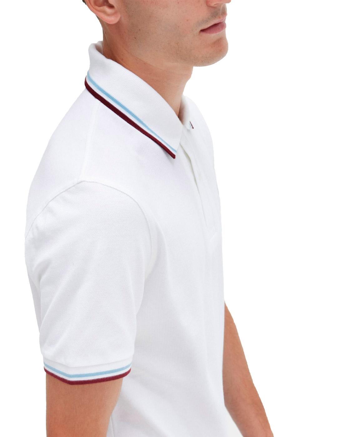 Polo Fred Perry M12 Blanc