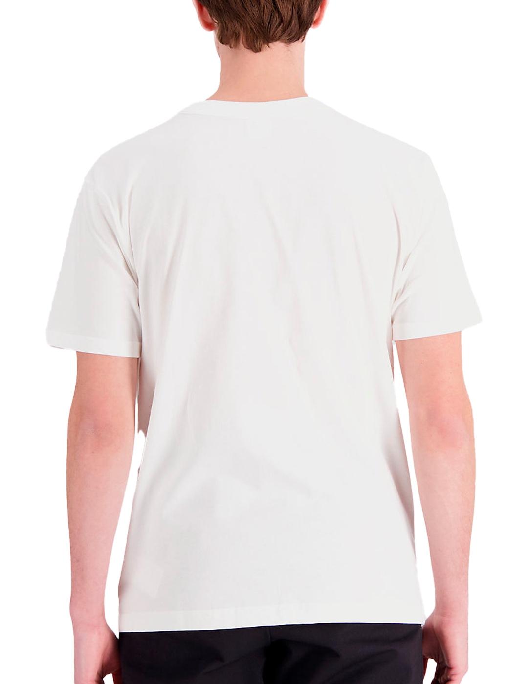T-Shirt New Balance Athlétisme Graphic Blanco